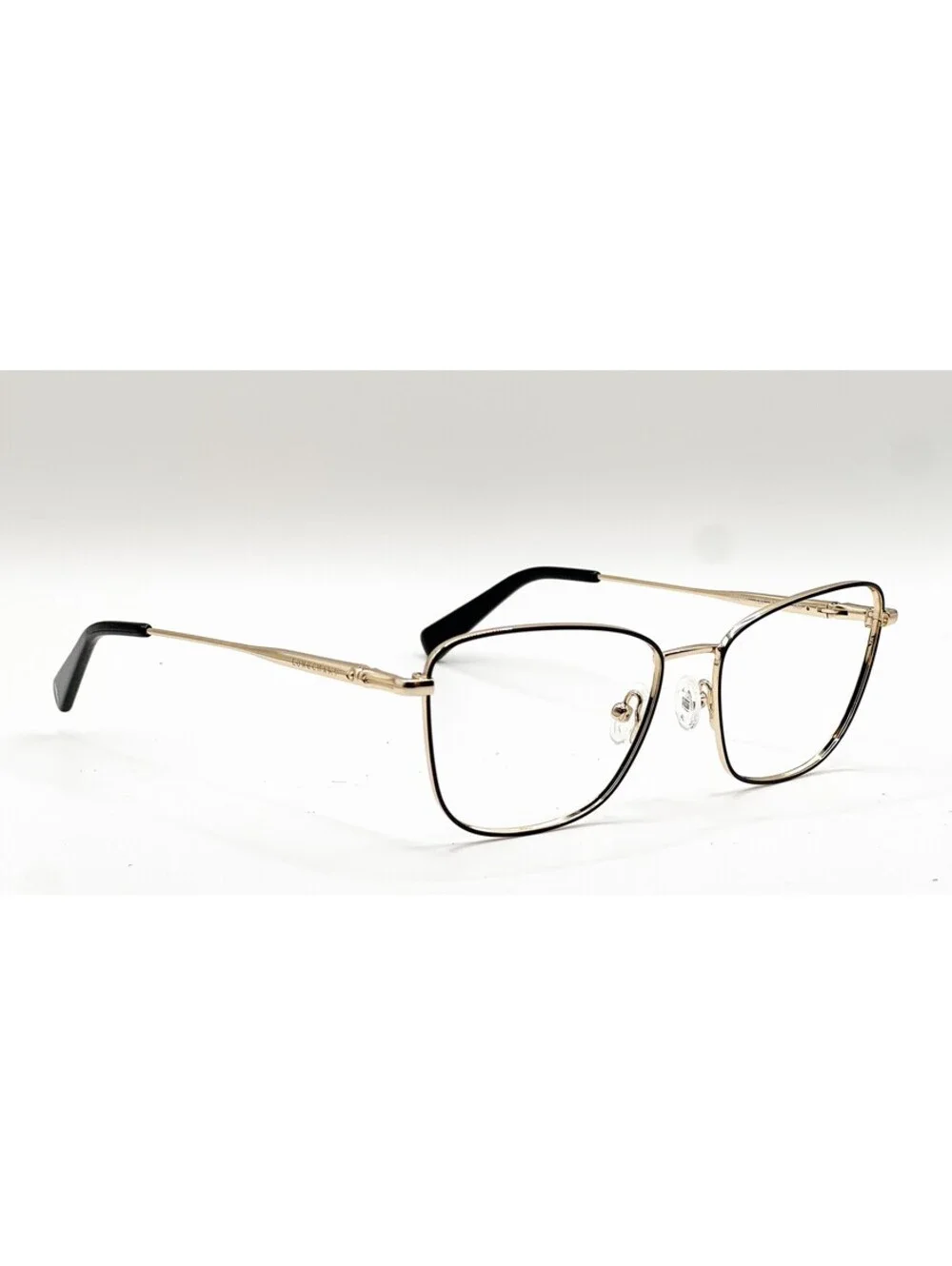 Longchamp LO2141 720 Gold Black Full Rim Authentic Eyeglass Frames 53-16-140